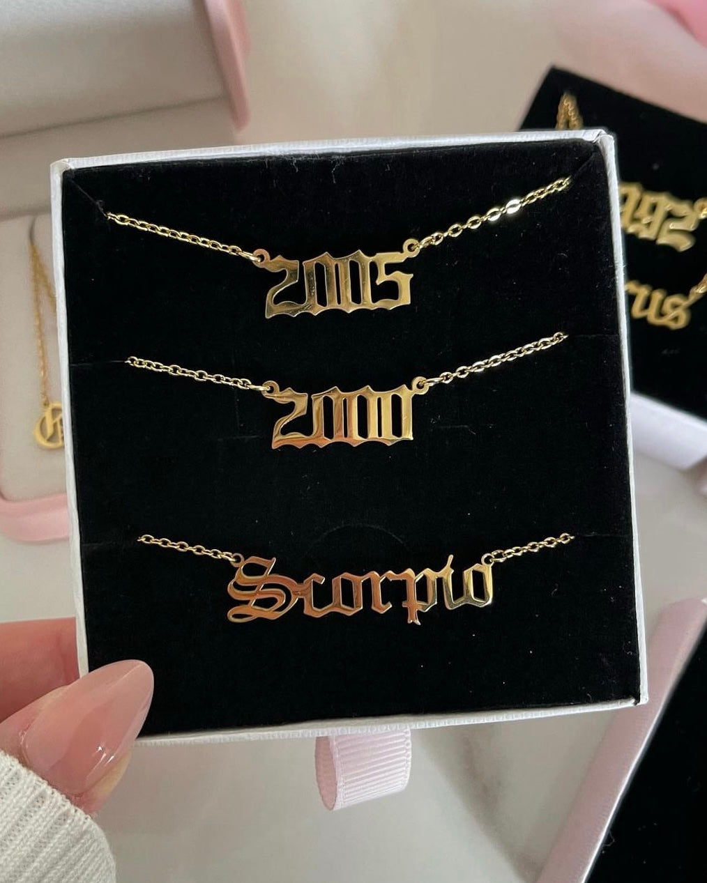 Birth Year Necklace