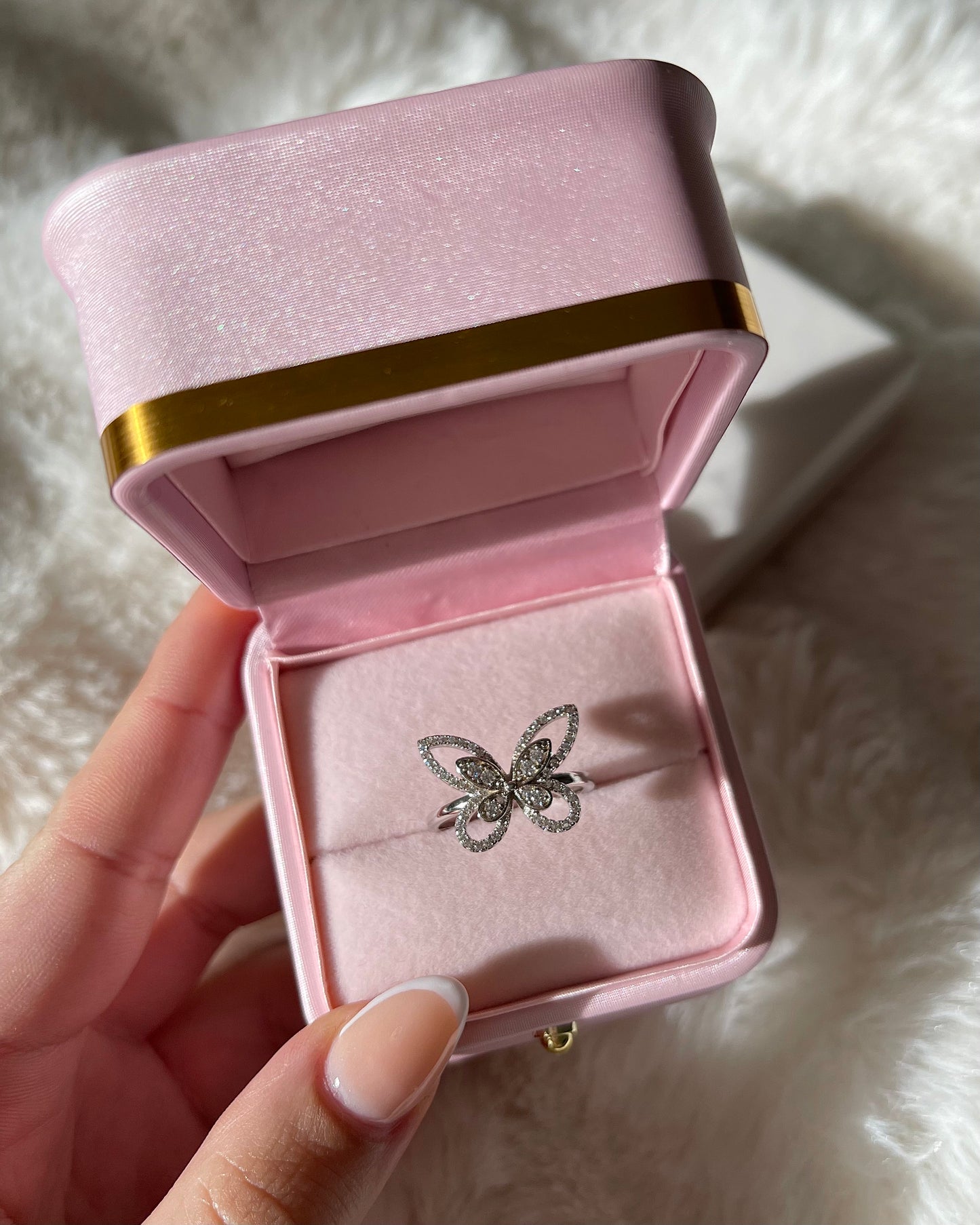 Elegant Butterfly Ring