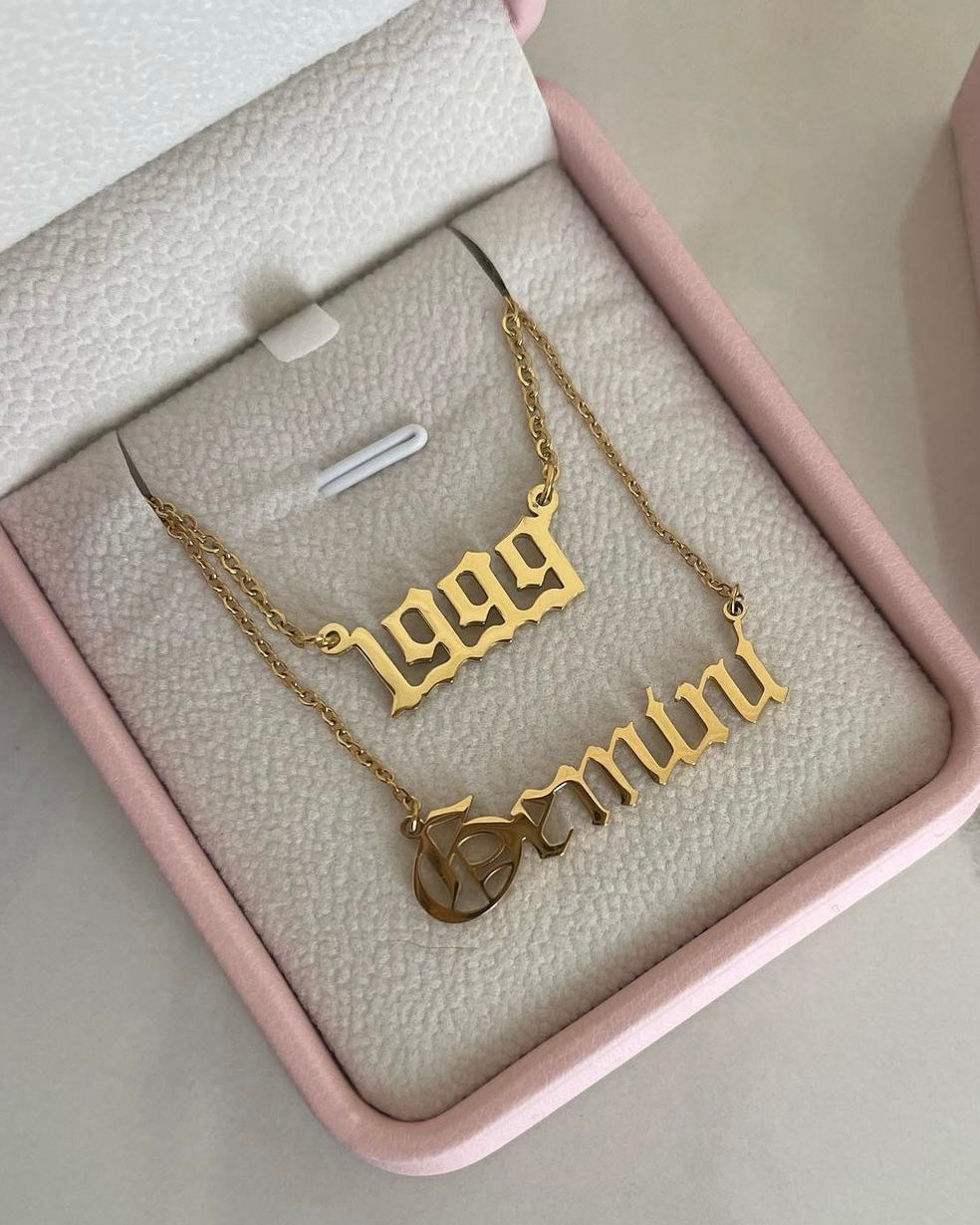 Birth Year Necklace