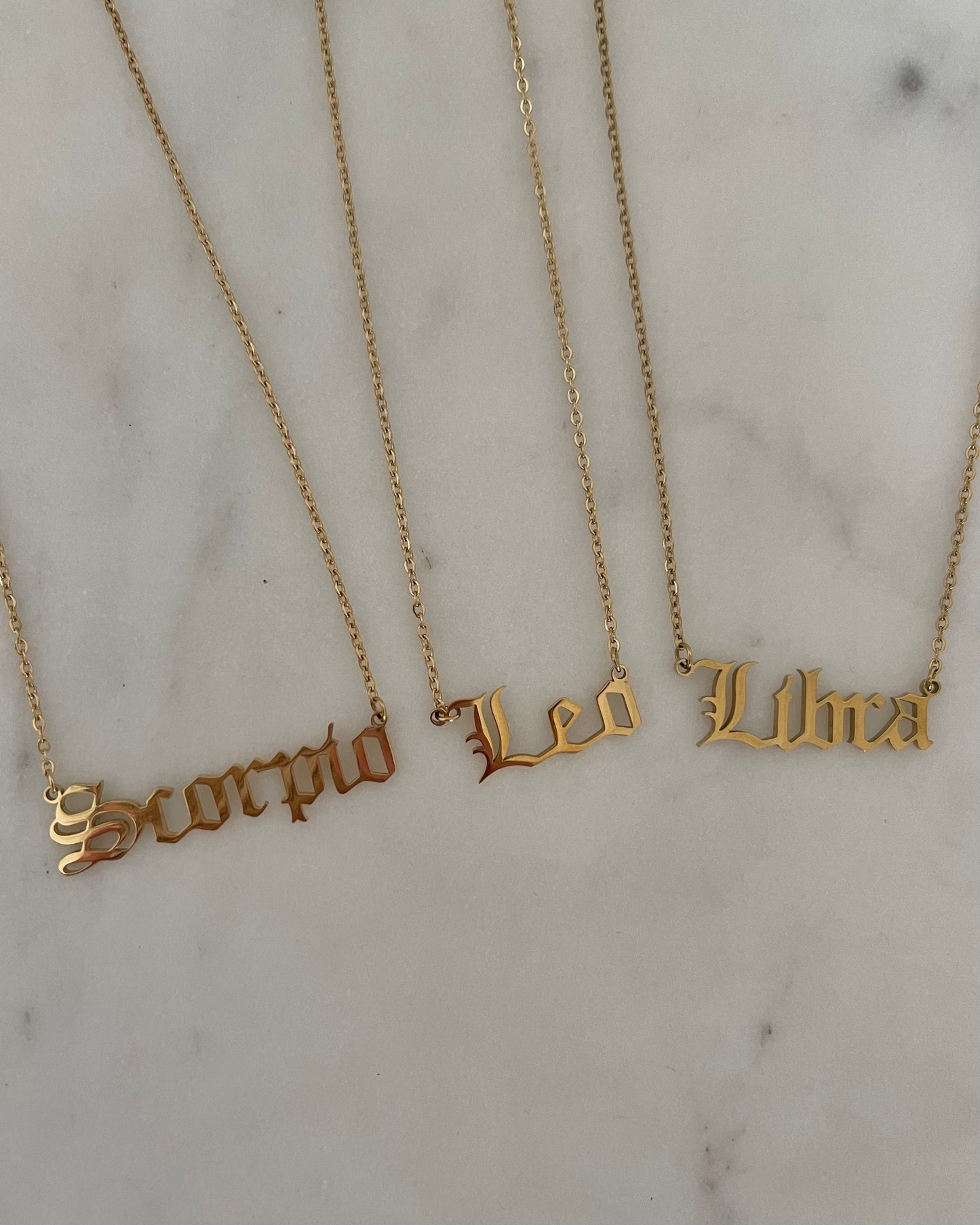 Classic Zodiac Necklace