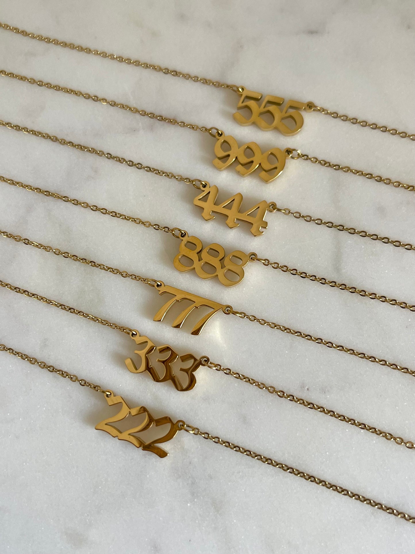 Angel Number Necklace