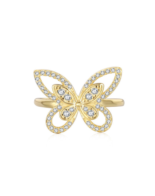 Elegant Butterfly Ring