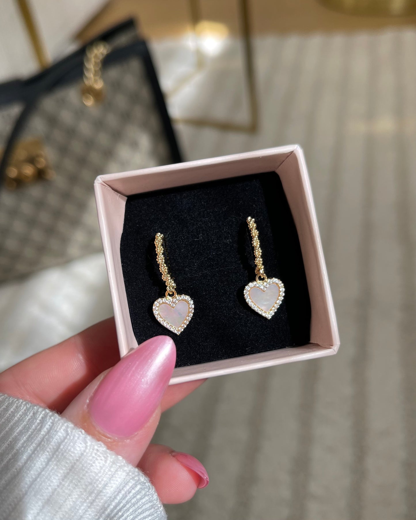 Shelly Heart Earrings