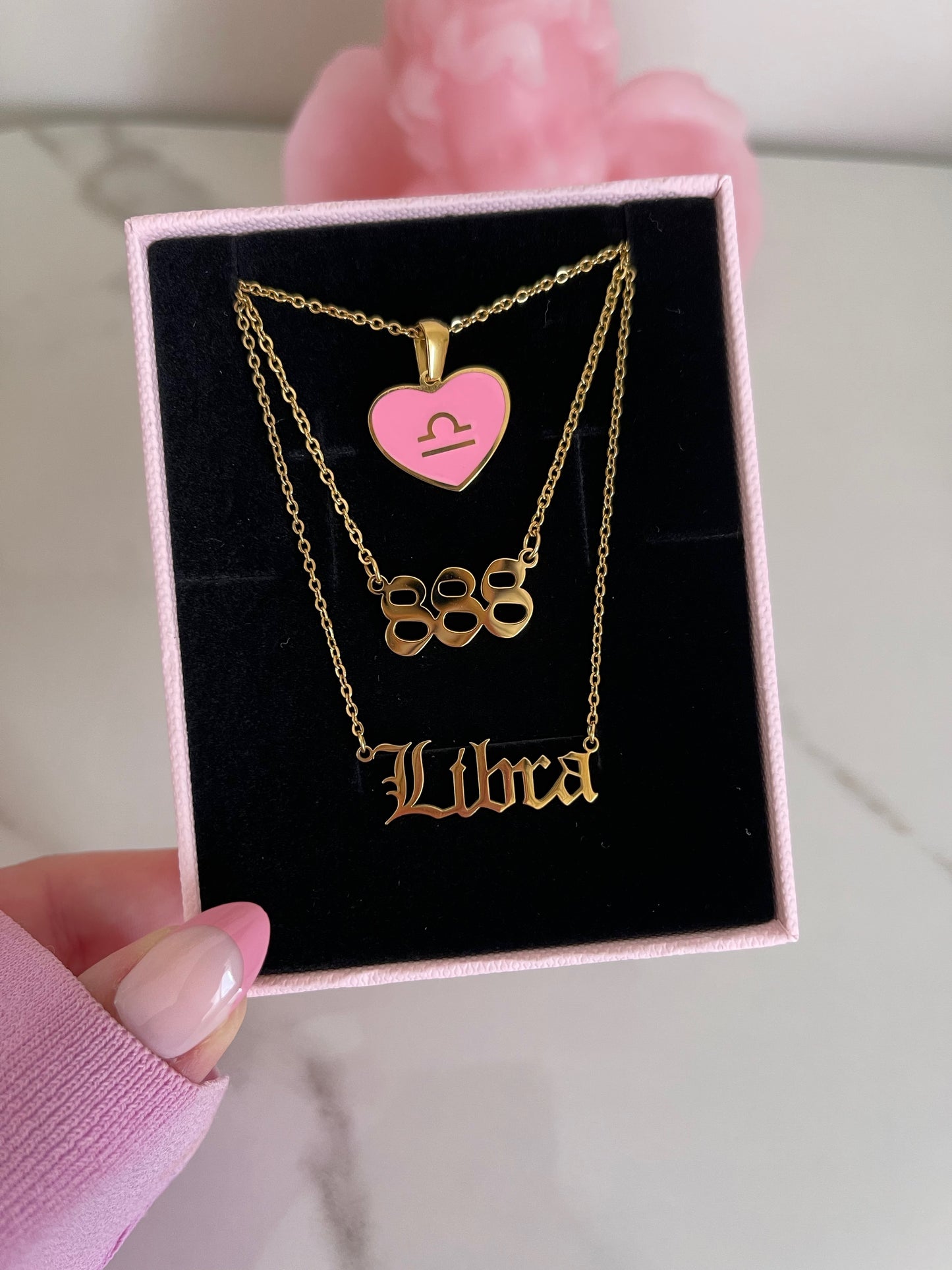 Zodiac Heart Necklace