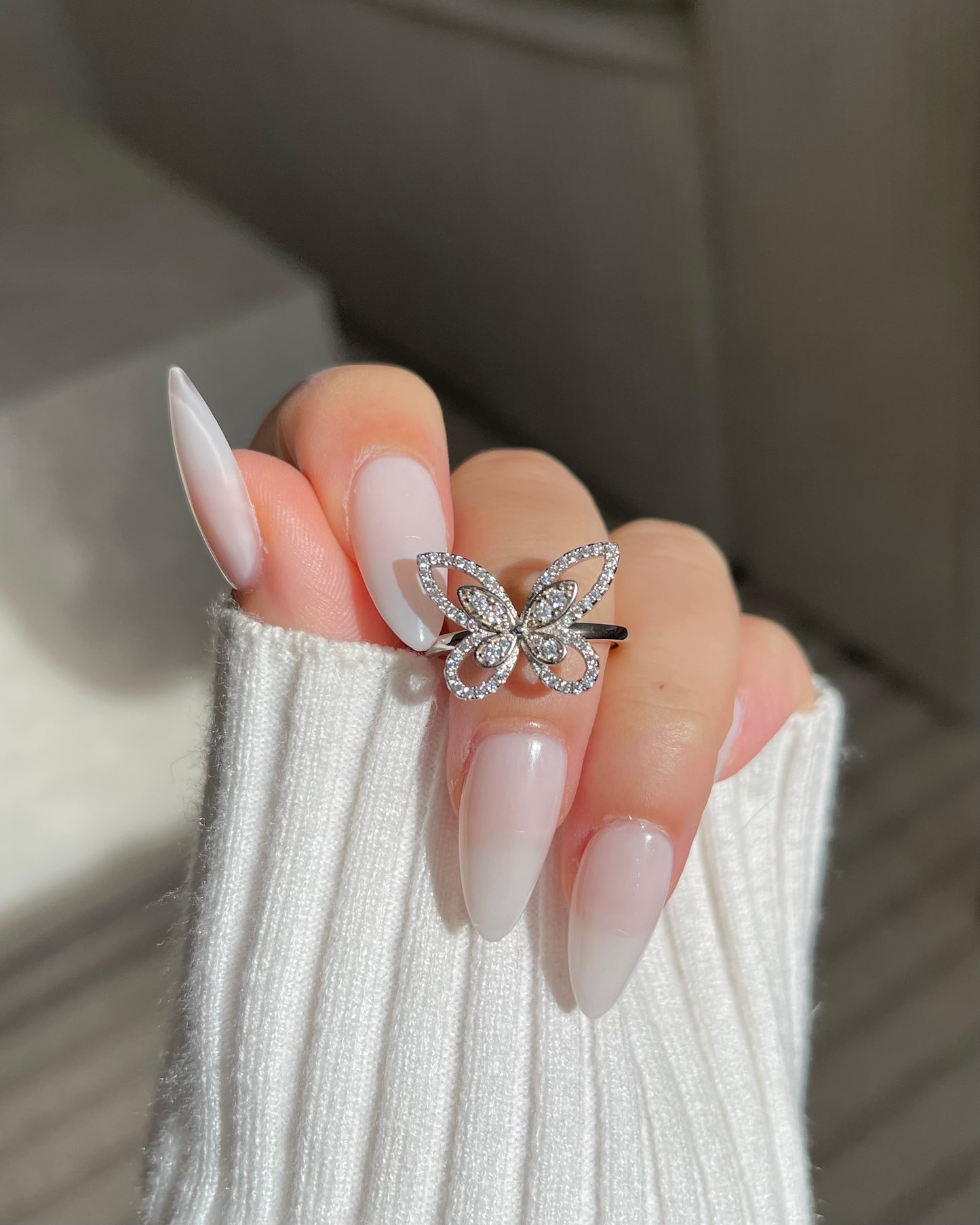 Elegant Butterfly Ring