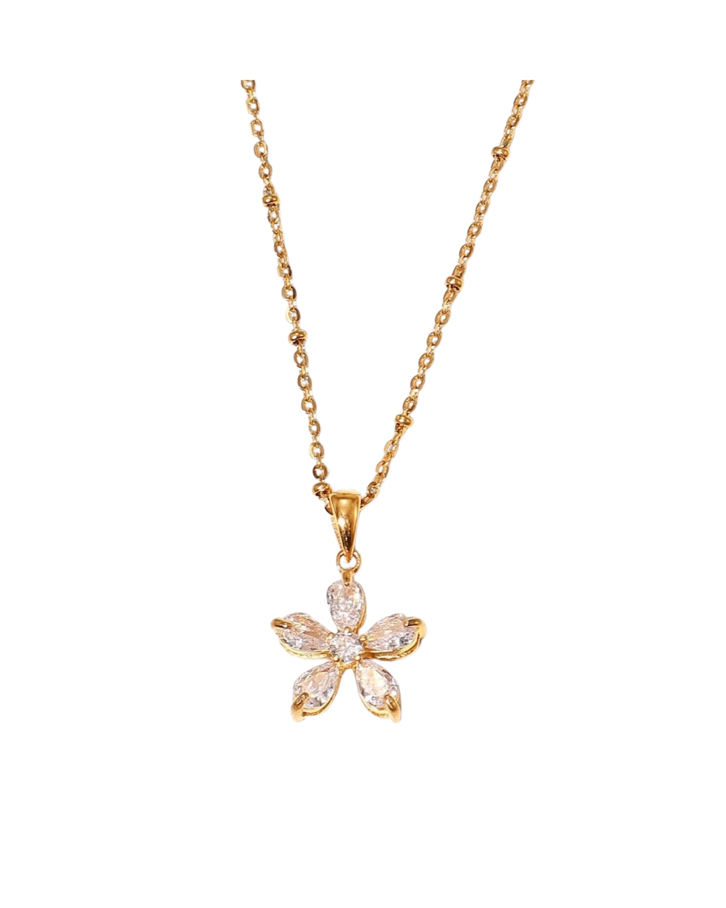 Lilliya Flower Necklace