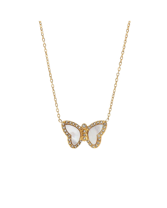 Posie Butterfly Necklace