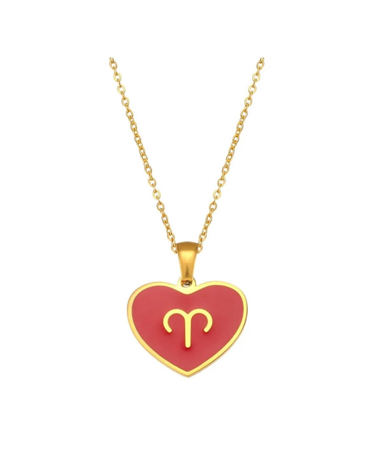 Zodiac Heart Necklace