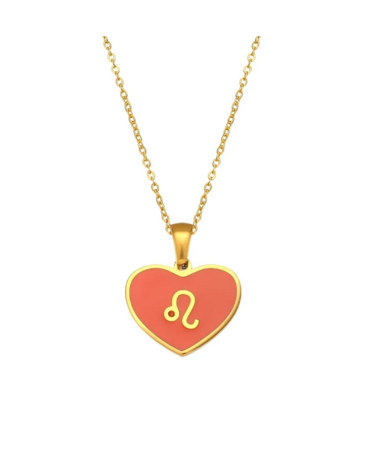 Zodiac Heart Necklace