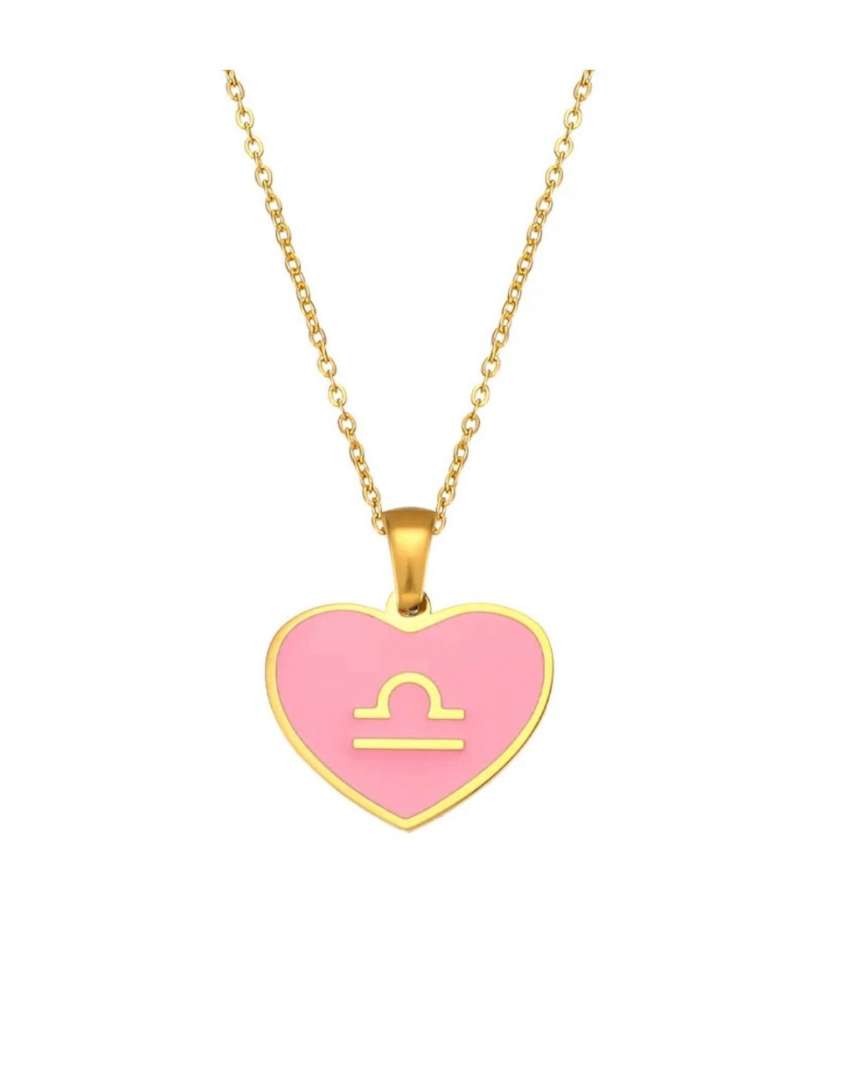 Zodiac Heart Necklace