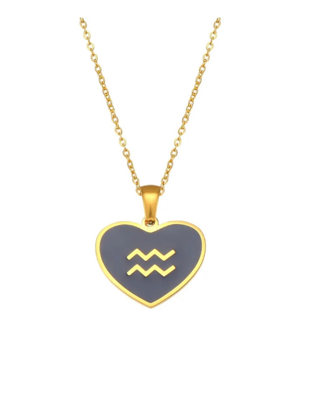 Zodiac Heart Kette