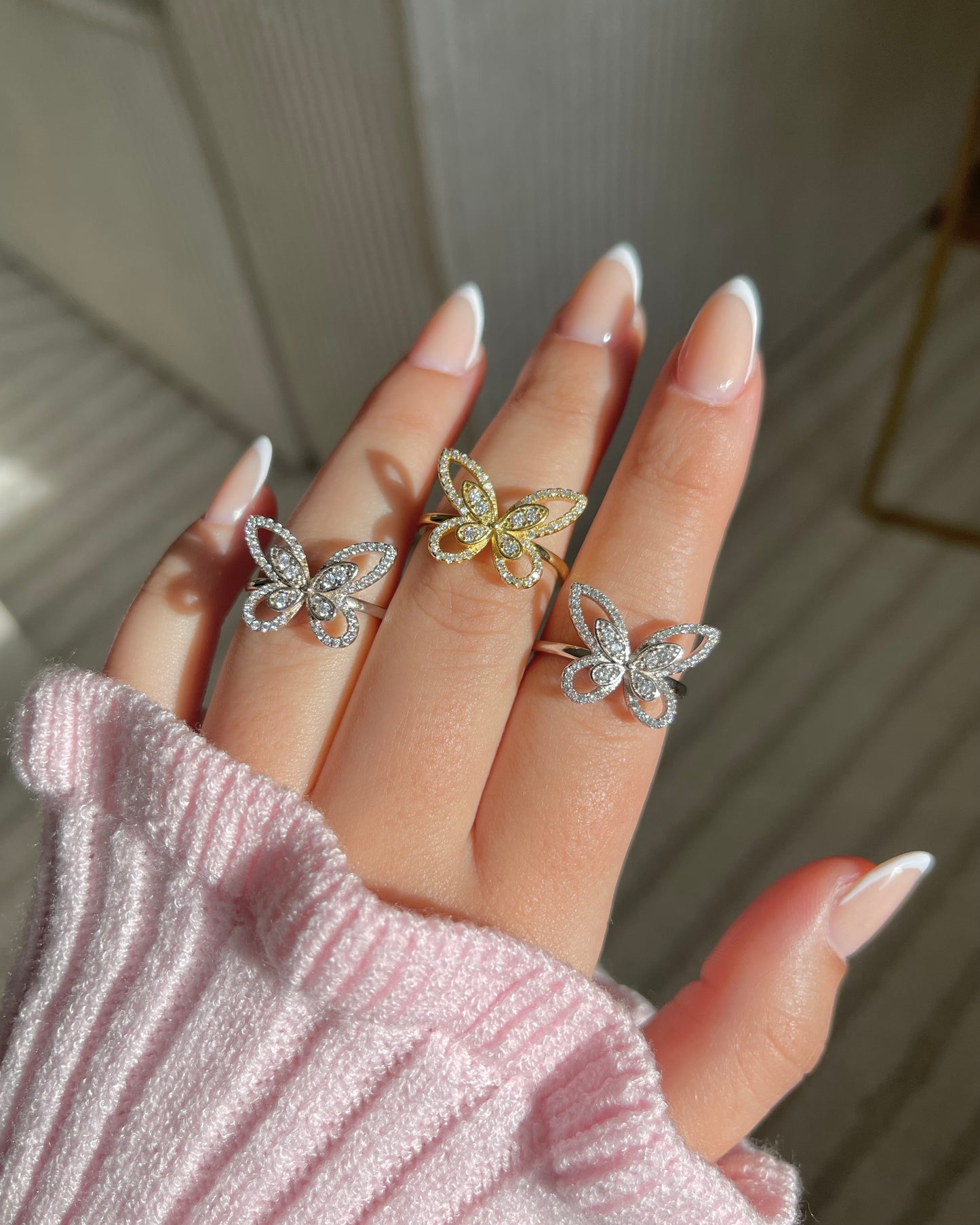 Elegant Butterfly Ring