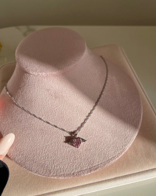 Angel Heart Kette Pink