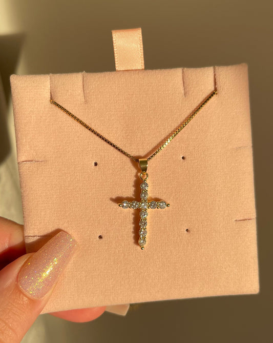 Amelia Cross Necklace