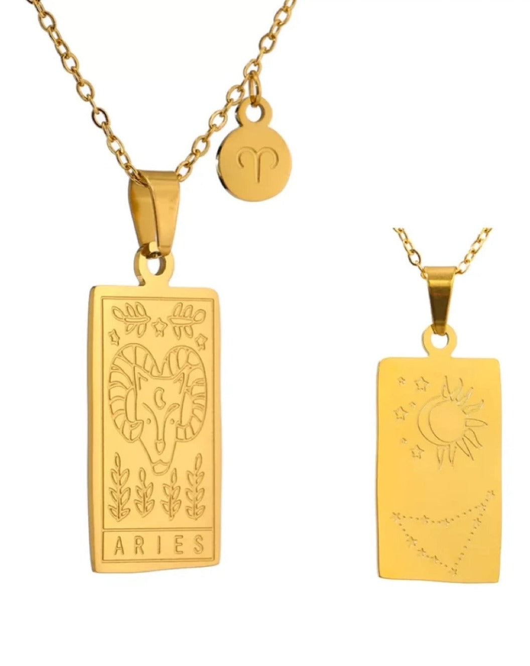 Zodiac Card Necklace