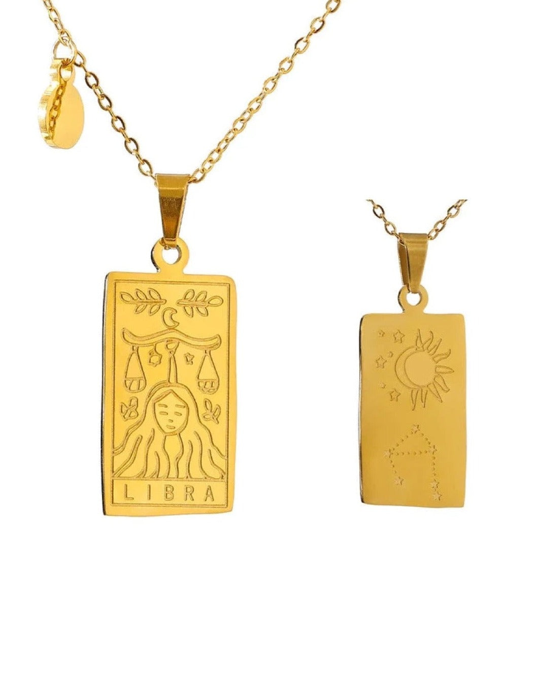 Zodiac Card Necklace