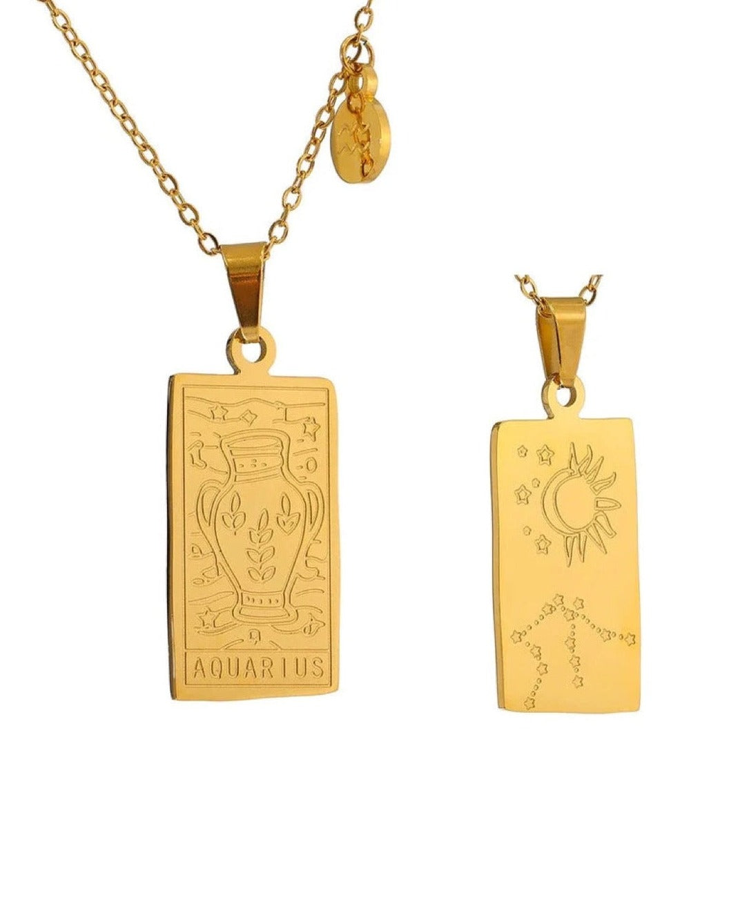 Zodiac Card Necklace