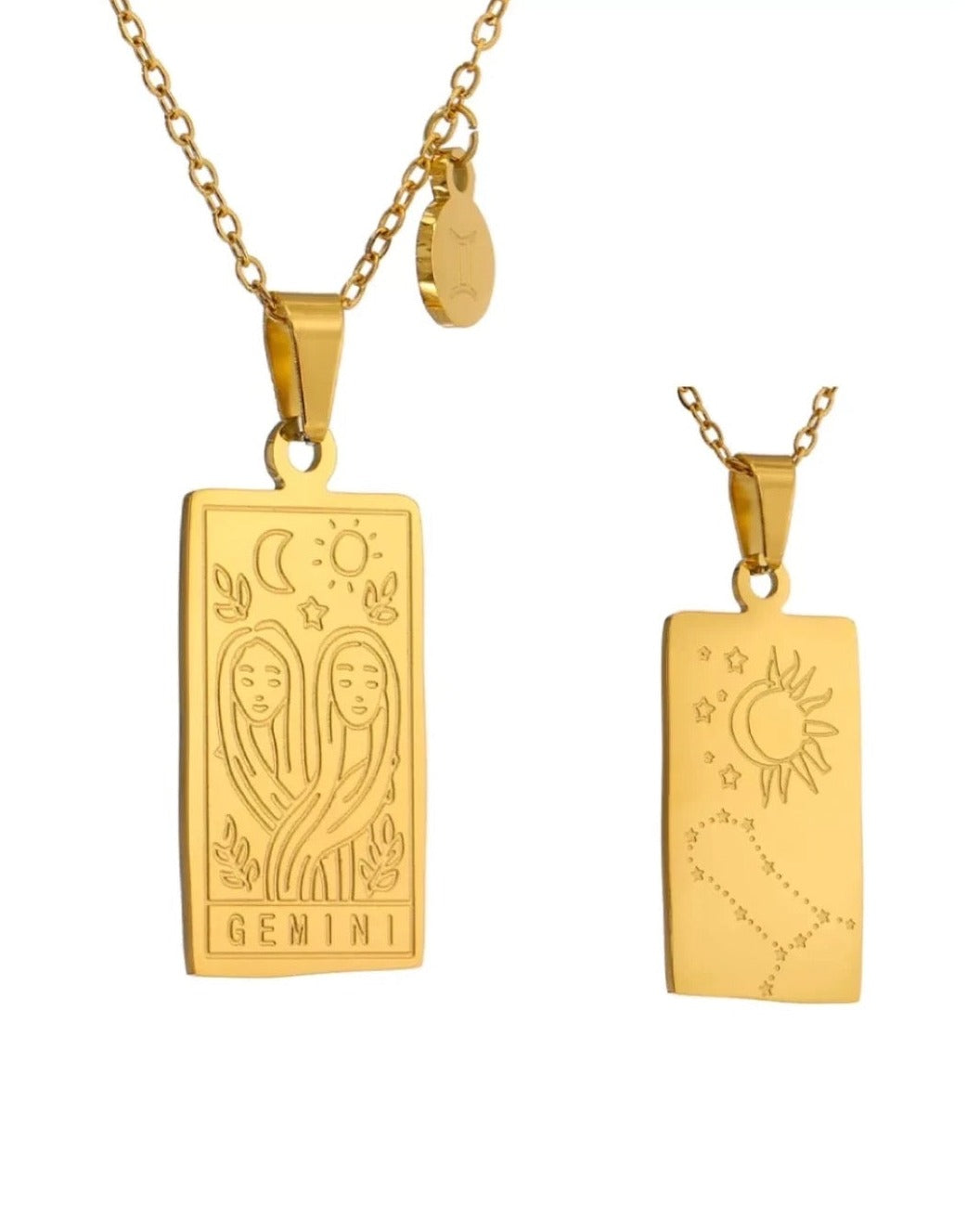 Zodiac Card Necklace