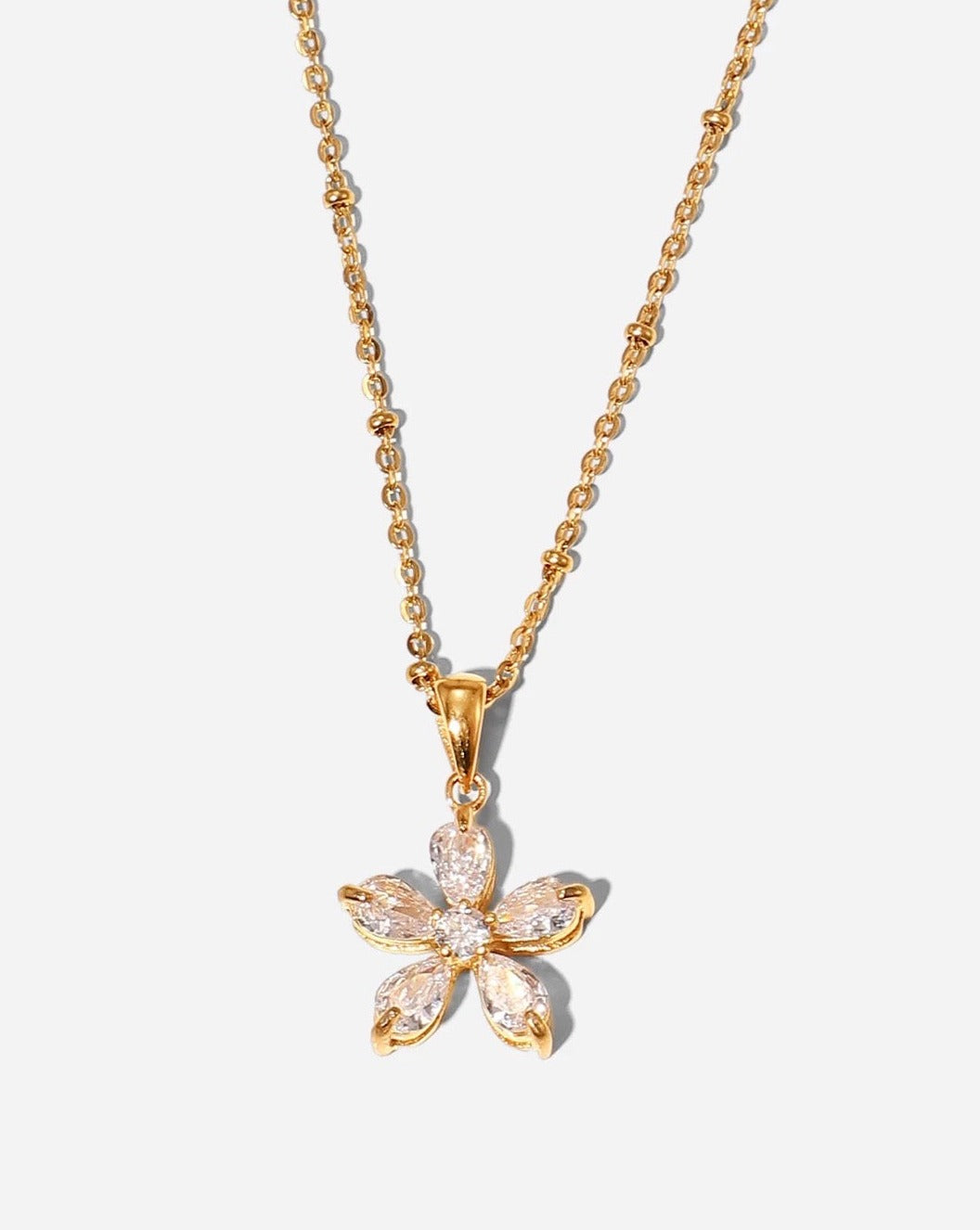 Lilliya Flower Necklace