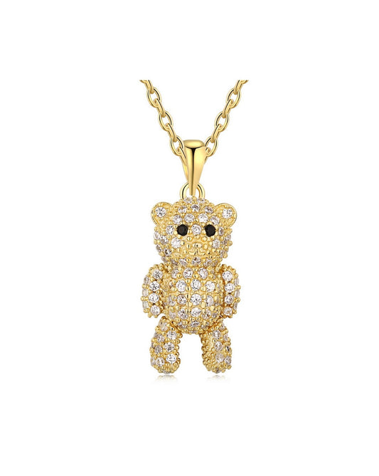 Shiny Teddy Necklace