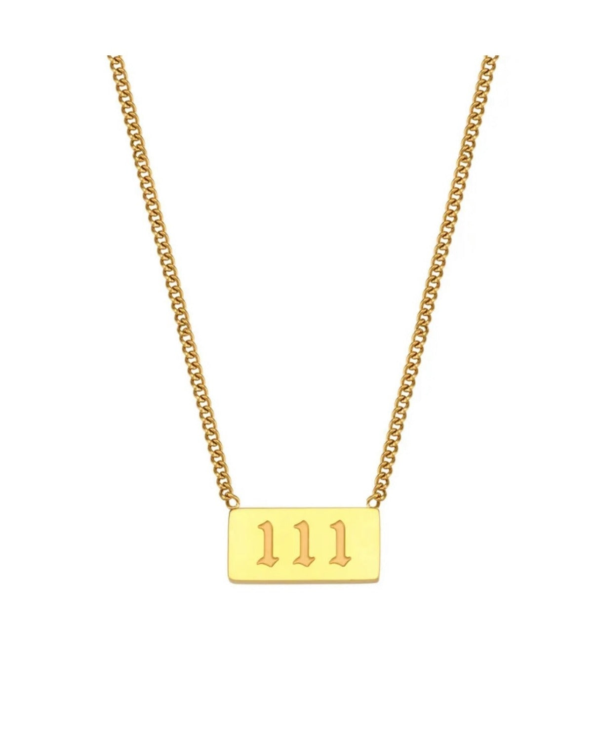 Angel Number Bar Kette