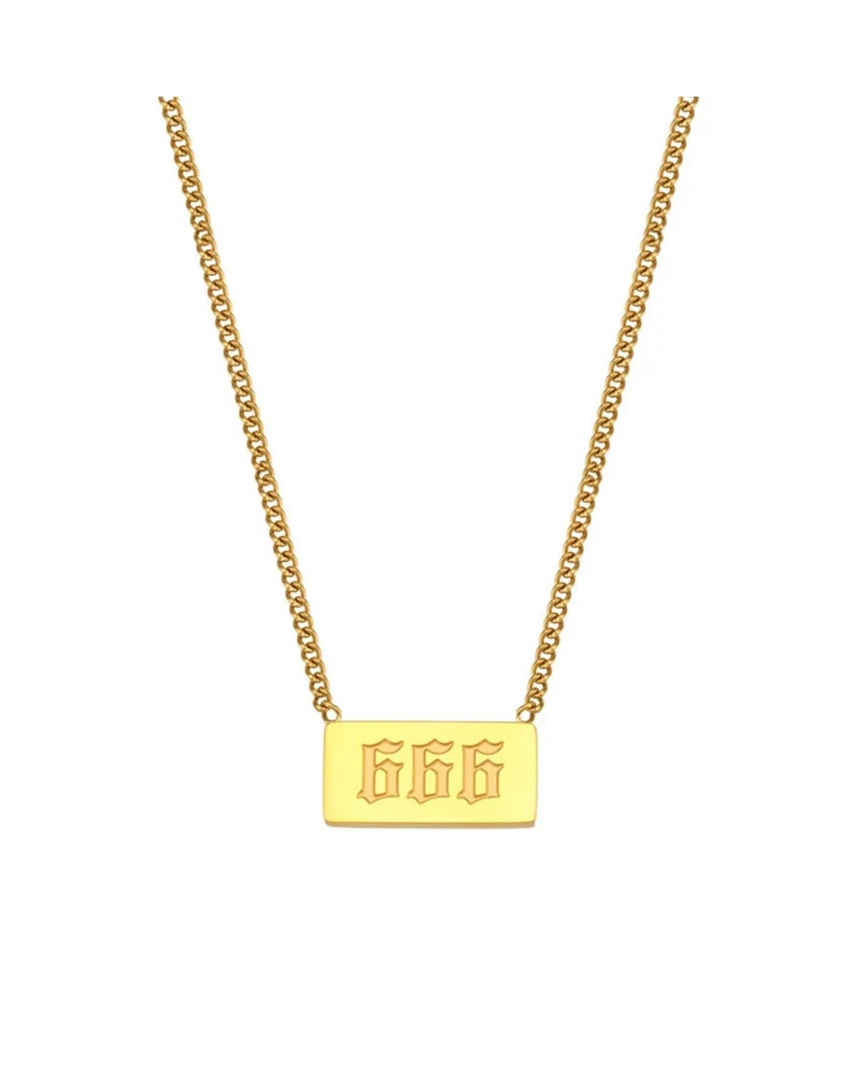 Angel Number Bar Kette