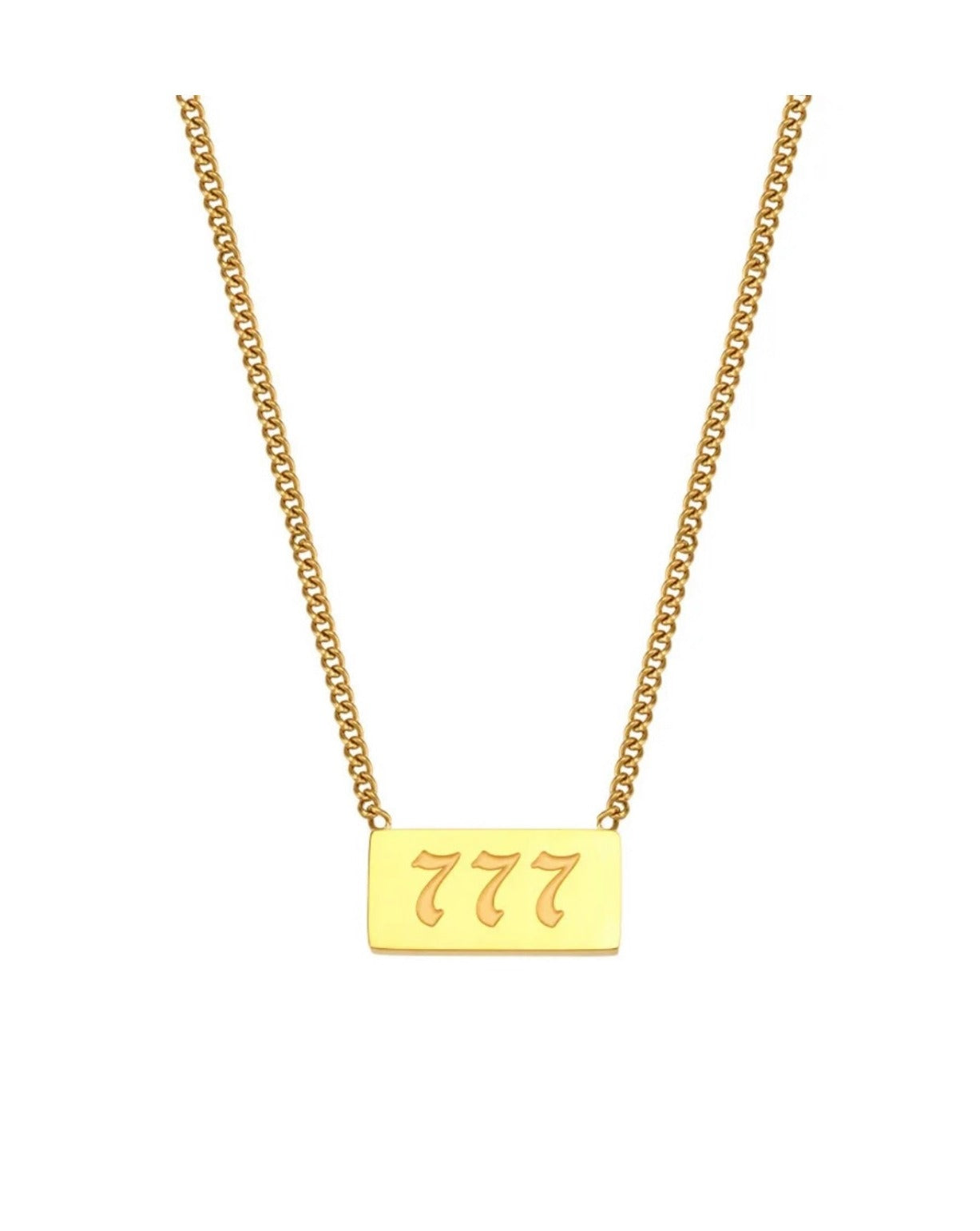 Angel Number Bar Kette