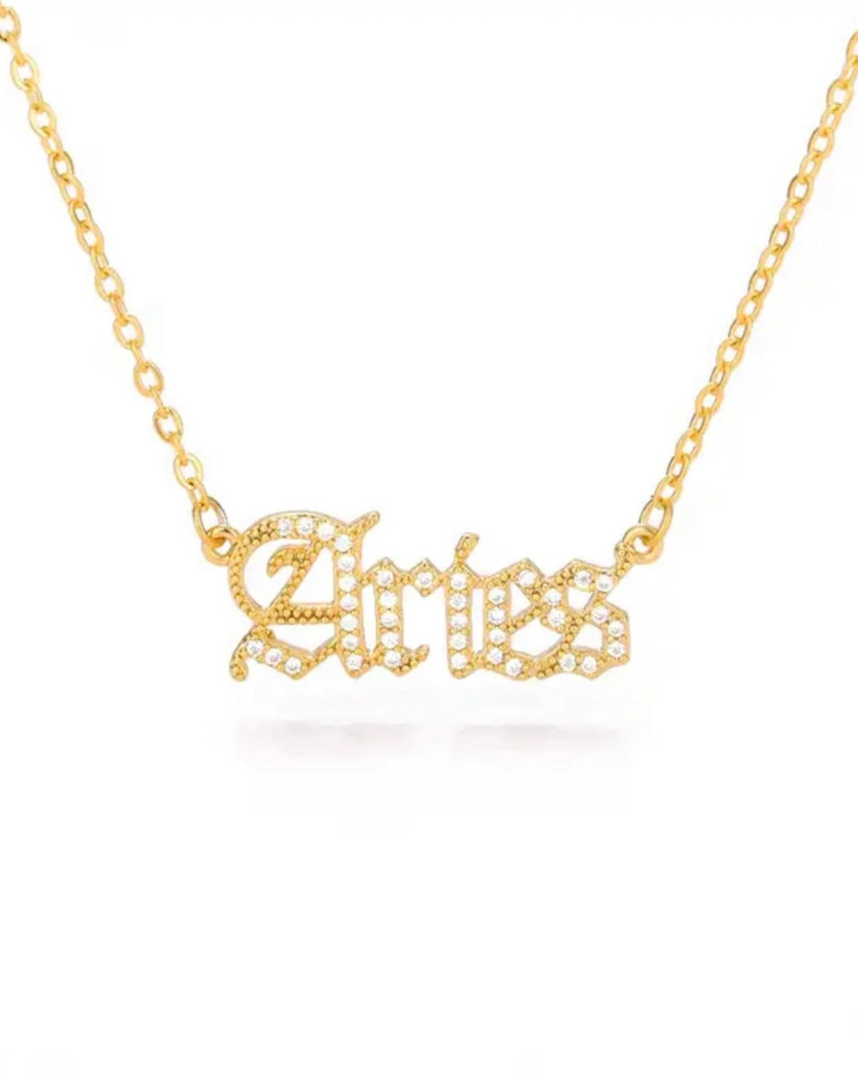 Diamond Zodiac Necklace