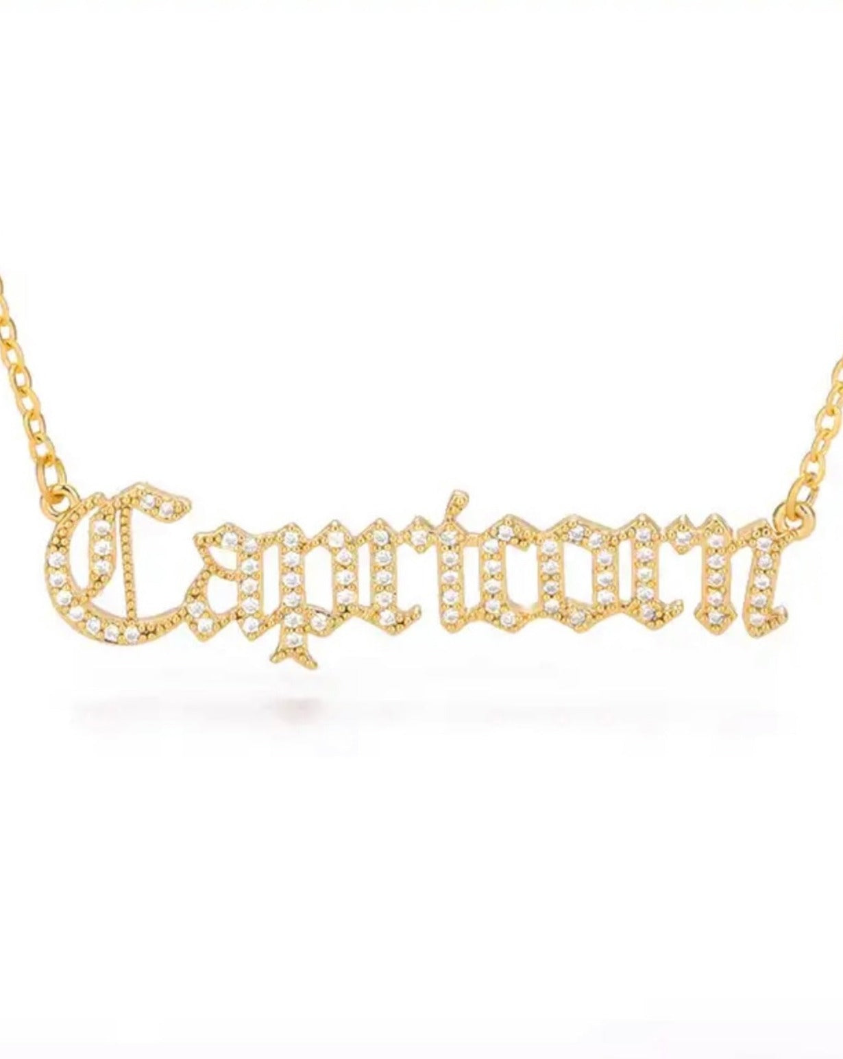 Diamond Zodiac Necklace