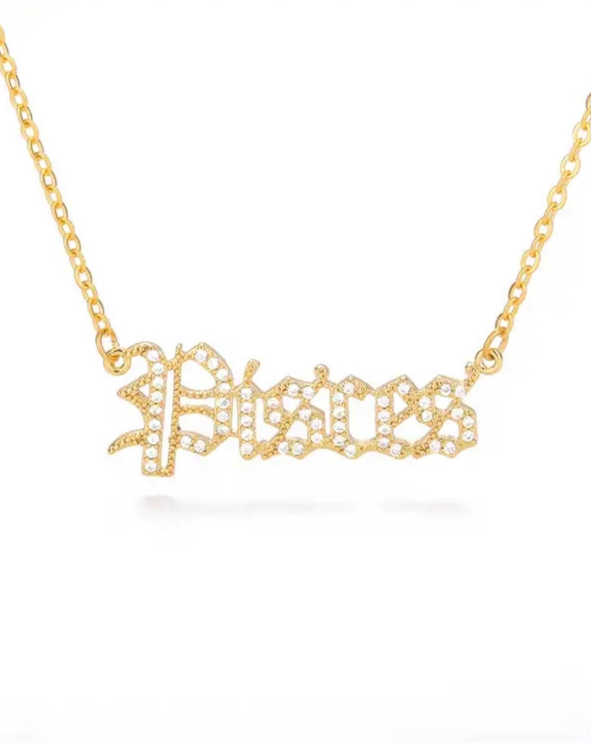 Diamond Zodiac Necklace