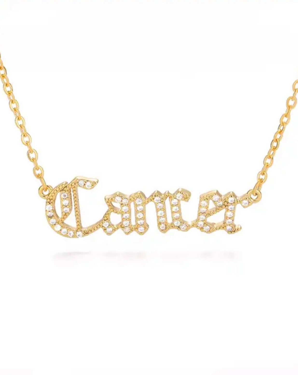 Diamond Zodiac Necklace