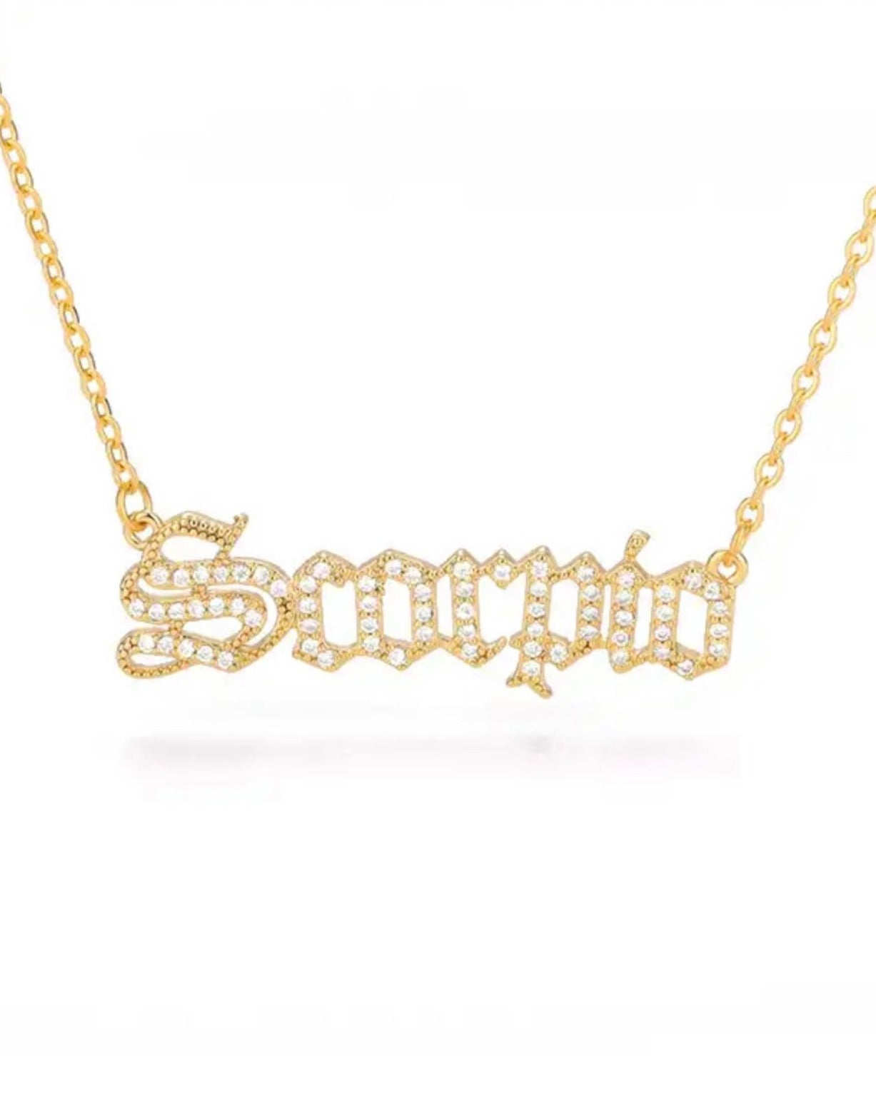 Diamond Zodiac Necklace