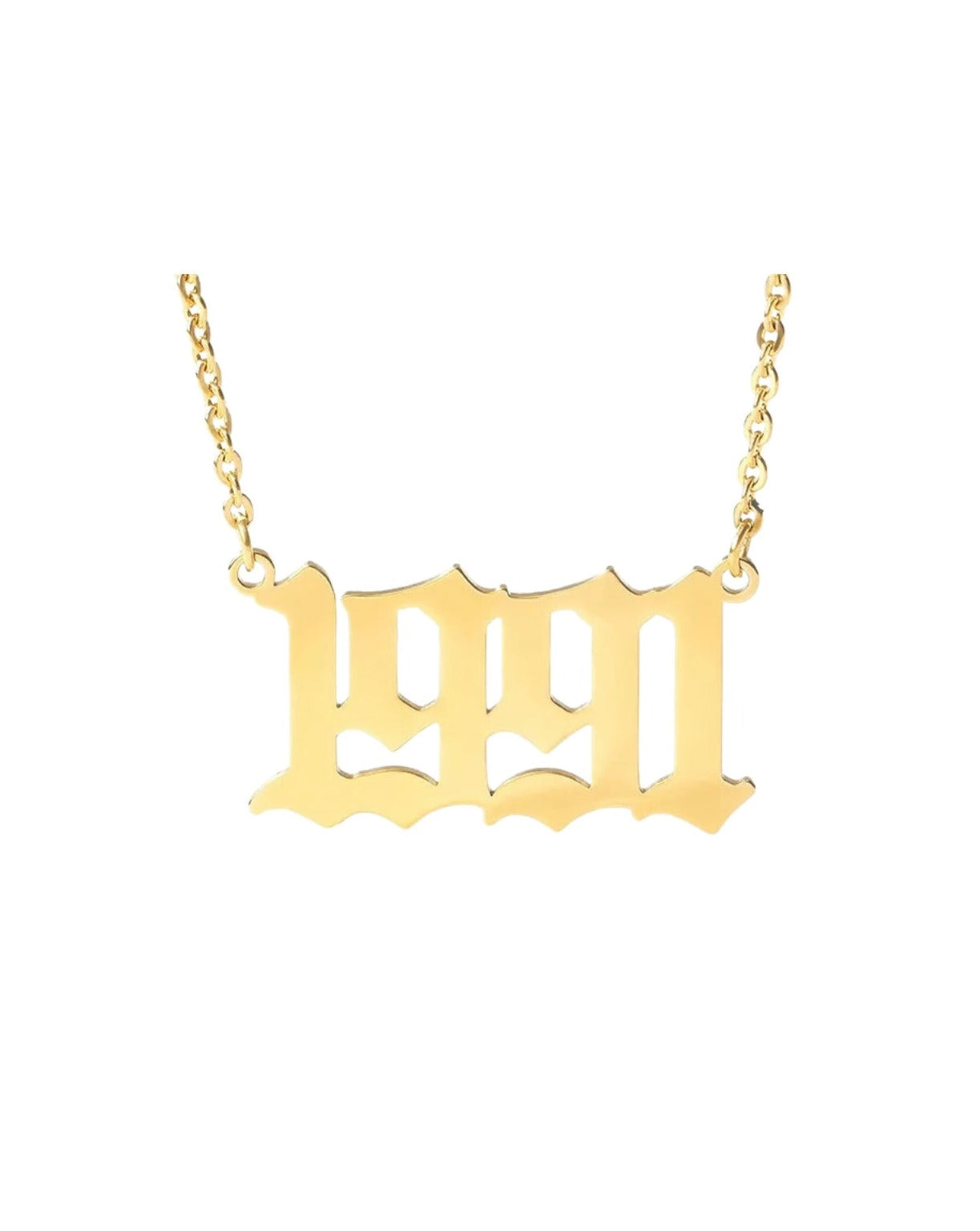 Birth Year Necklace