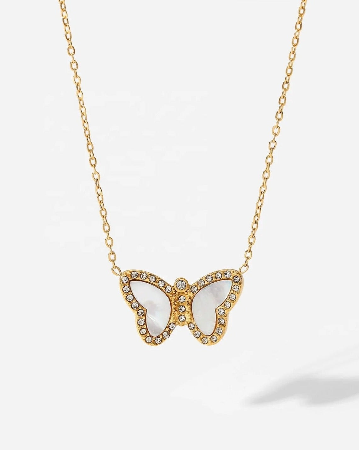 Posie Butterfly Necklace